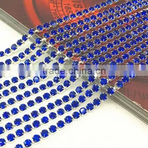 Rhinestones Cup Chain With Silver Claw Garment Accessories thumbnail-1