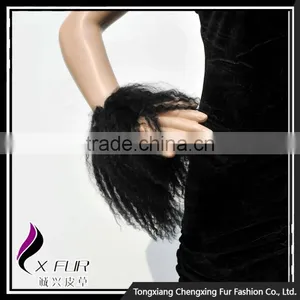 CX-A-47 Cute And Lovely Mongolian Lamb Fur Fur Cuff / Bracelet thumbnail-4