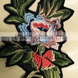 Manufacturer Machine Make Embroidery Flower Applique for Sweater thumbnail-4