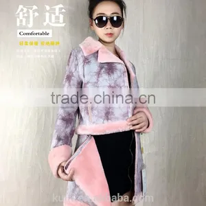 Autumn Winter New 2016 Slim Short Women's Full Pelt Wool Sheep Shearing Real Fur Coat Thick Outerwear Coats Women Jacket Hot thumbnail-5