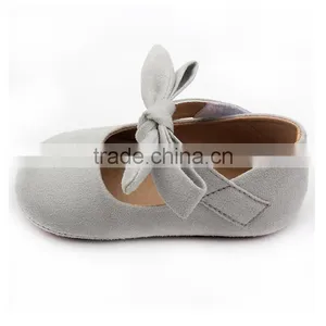 New Baby Girls Ballet Shoes Leather With Girls Rubber Shoes thumbnail-4