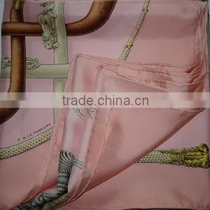Scarf Tuch Scarf Silk Pink thumbnail-6