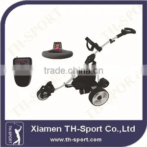 Electric Golf Trolley Stainless Steel Wheels Golf Trolley thumbnail-1