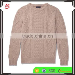 Authentic Jacquard Pullover Woolen Man Sweater Designs Latest Man Sweater Designs for Men Woolen Cashmere thumbnail-1