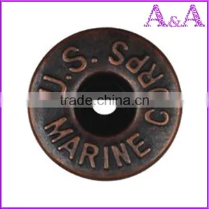 Supply Top Quality BRASS JEANS BUTTONS Jeans Buttons 18L-40L thumbnail-4