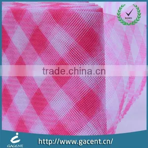 Polyester Checked Trimming Crinoline for Garment Dress thumbnail-5