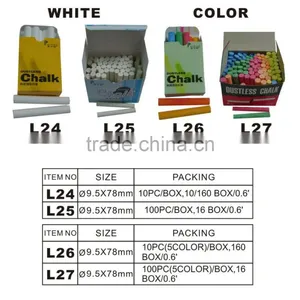 12PCS( ASST 6 COLOR) COLOR CHALK SET thumbnail-6