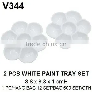 Plastic Paint Palette,Plastic Paint Tray,Empty Palette, Artist Watercolor Paint Tray thumbnail-2