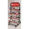 Wire Two Sided Postcard Magazine Display Racks Stands With 8 Wire Shelves for Exhibit thumbnail-1