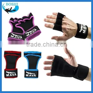 Sportswear Fitness Neoprene Gloves With Loops Neoprene Custom Weight Lifting Gloves thumbnail-1