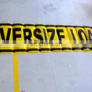 84 x 18" Oversize/Wide Load Vinyl Sign Banner w/ Bungee Cord thumbnail-1
