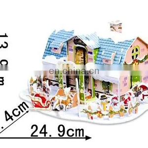 Christmas DIY Puzzle,novelty Christmas Gifts thumbnail-2