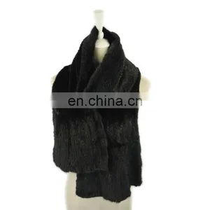 Cheap Mink Fur Scarf Factory Made Promotional China Scarf thumbnail-3