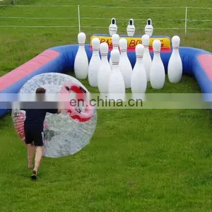 HI Hot Sale Sports Toys 0.6mm PVC Inflatable Toy Human Indoor Bowling Ball for Sale thumbnail-4