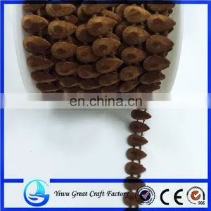 Fashion New Flocking Cotton Water Droplets Bead Attachment Clothing Water Adornment Bead Chain thumbnail-1