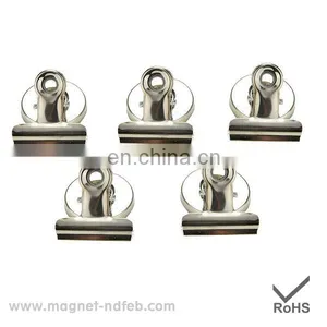 Magnet Fidge Clips Holder, Document Note Paper Clamps - 38mm - Perfect for Kitchen/ House/ Office Use thumbnail-4