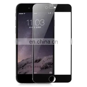 Ultrathin 0.3mm Silk-screen Explosion-proof Full Screen Tempered Glass Film for IPhone 6 thumbnail-1