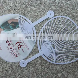 Fashionable Promotion Paper Sticker Plastic Round Fan thumbnail-6
