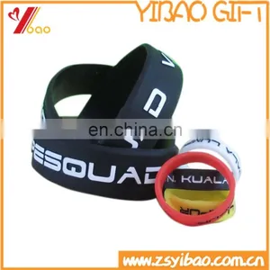 Custom Size Silicone Wristband / Silicone Bracelet / Rubber Bracelet thumbnail-1
