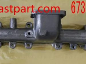 Komatsu PC200-7 Engine Exhaust Manifold 6735-11-5120 thumbnail-1