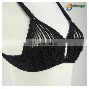 Unique Design Spring Black Color Hot Sexy Fashion Swimwear Bikini Model thumbnail-1