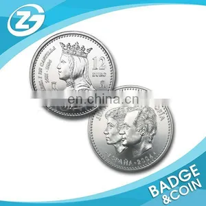 Manufactory Production Custom Metal Gold and Silver Coin thumbnail-1