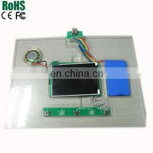 USB MP4 Module With Motion Sensor For Wedding Invitation Card thumbnail-4