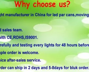 Guangzhou Yilong Stage Light Manufacturer company overview - view 4 thumbnail