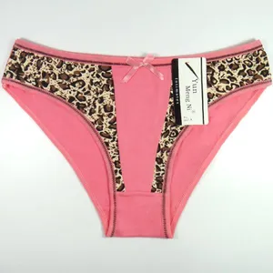 Yun Meng Ni Sexy Underwear Charming Lepoard Printed Ladies Briefs Soft Cotton Panties For Women thumbnail-4