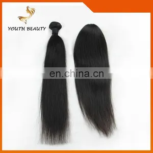 Youth Beauty Hair Best Saling Brazilian Virgin Remy Hair 8A Grade Hair Weaving in Silky Straight Wholesale Price Full Cuticle thumbnail-3
