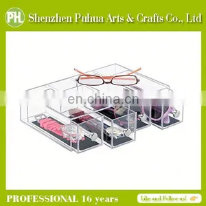 Cheap Perspex Desktop Acrylic Display Stand, 3 Tier Acrylic Display Stand thumbnail-1