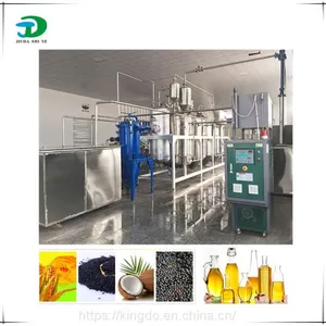 Crude Oil Refining Plant, Crude Palm Oil Refinery Machine, Edible Oil Making Machine thumbnail-2
