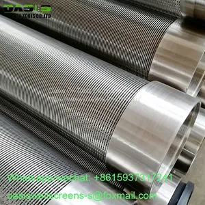 OASIS 304 Stainless Steel Wedge Wire Johnson Screens for Well Drilling thumbnail-5