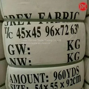 Factory Direct Wholesale Twill Polyester Grey Fabric thumbnail-1