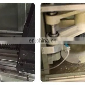 CNC Window Corner Cleaning Machine Corner-cleaning Machine for Plastic UPVC Doors and Windows thumbnail-6