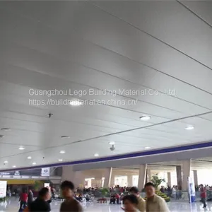 3d Wood Grain 600x600 Aluminum Gusset Lobby thumbnail-5