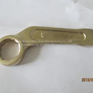 Wrench Striking Box Bent Non Sparking Aluminum Bronze 24mm thumbnail-1