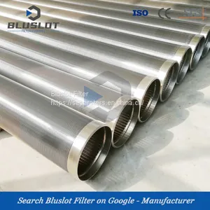 Od 10inch Johnson Type Wedge Wire Screen for Borehole Well Drilling thumbnail-4