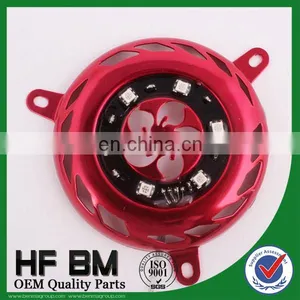 Scooter Refit Accessories, Scooter Fan Cover With LED Light, Suitable for GY6 125CC Engine thumbnail-4