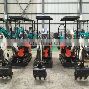 Mini Excavator 0.8 Ton Crawler Crusher Bucket Excavator thumbnail-5