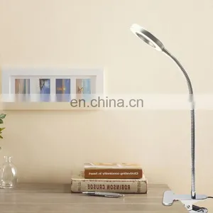 Shenzhen Supplier Wholesale OEM Metal Usb Port Nail LED Clip Light Table Clamp Lamp thumbnail-5