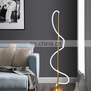 Guzhen DIY Metal+silicon LED Tube Irregular Floor Lamp thumbnail-4