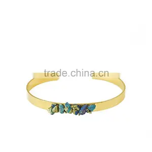 EX03-0031 2016 Latest Designs Gold Stainless Steel Bangles And Braceletsl thumbnail-4