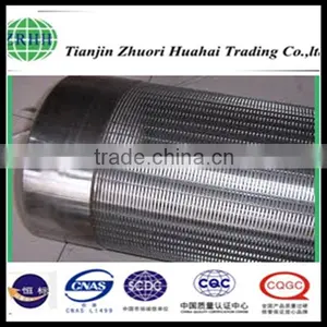Low Carbon Galvanized ( LCG ) Material Wrapped Wedge Wire Screen thumbnail-2