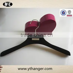 Black Anti-slip Velvet Hanger Best for Dress thumbnail-2