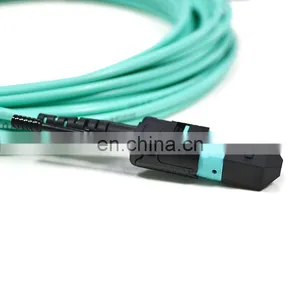 12 Fiber Trunk Cable OM3 MTP to MTP Push Pull Tap Connector Patch Cord thumbnail-2