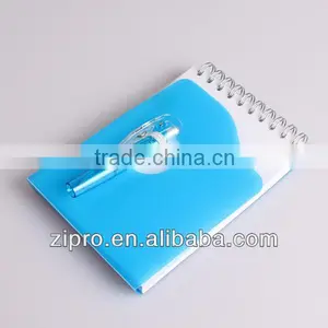 Book Paper Colored pp Cover Notebook With Pen thumbnail-4
