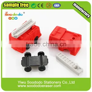 Cool 3D Puzzle Eraser Car Shaped For Boy thumbnail-1