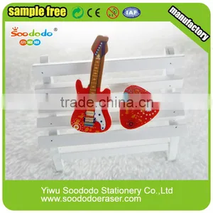 3d Targets Stationery Fancy Music Eraser thumbnail-1