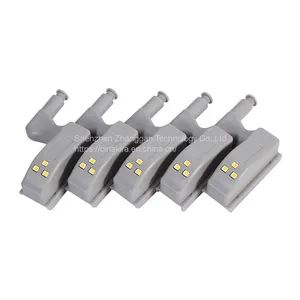 10 PCS Hinge Led Sensor Light, Led Hinge Lights for Cabinets, Cabinet Hinge Led Light Hinge Led Light for Cabinet Doors Hinge Sensor Light thumbnail-2